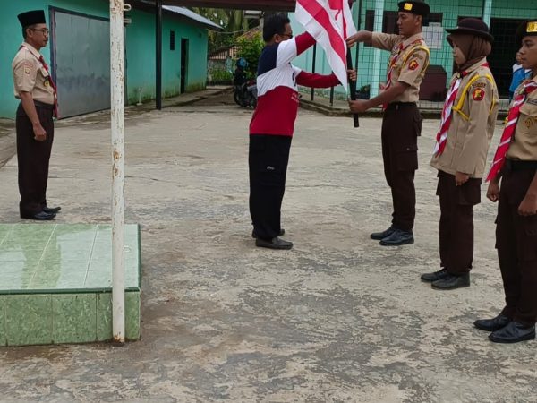 Pelepasan Kontingen Pramuka SMK PERTANIAN NEGERI 2 TUGUMULYO